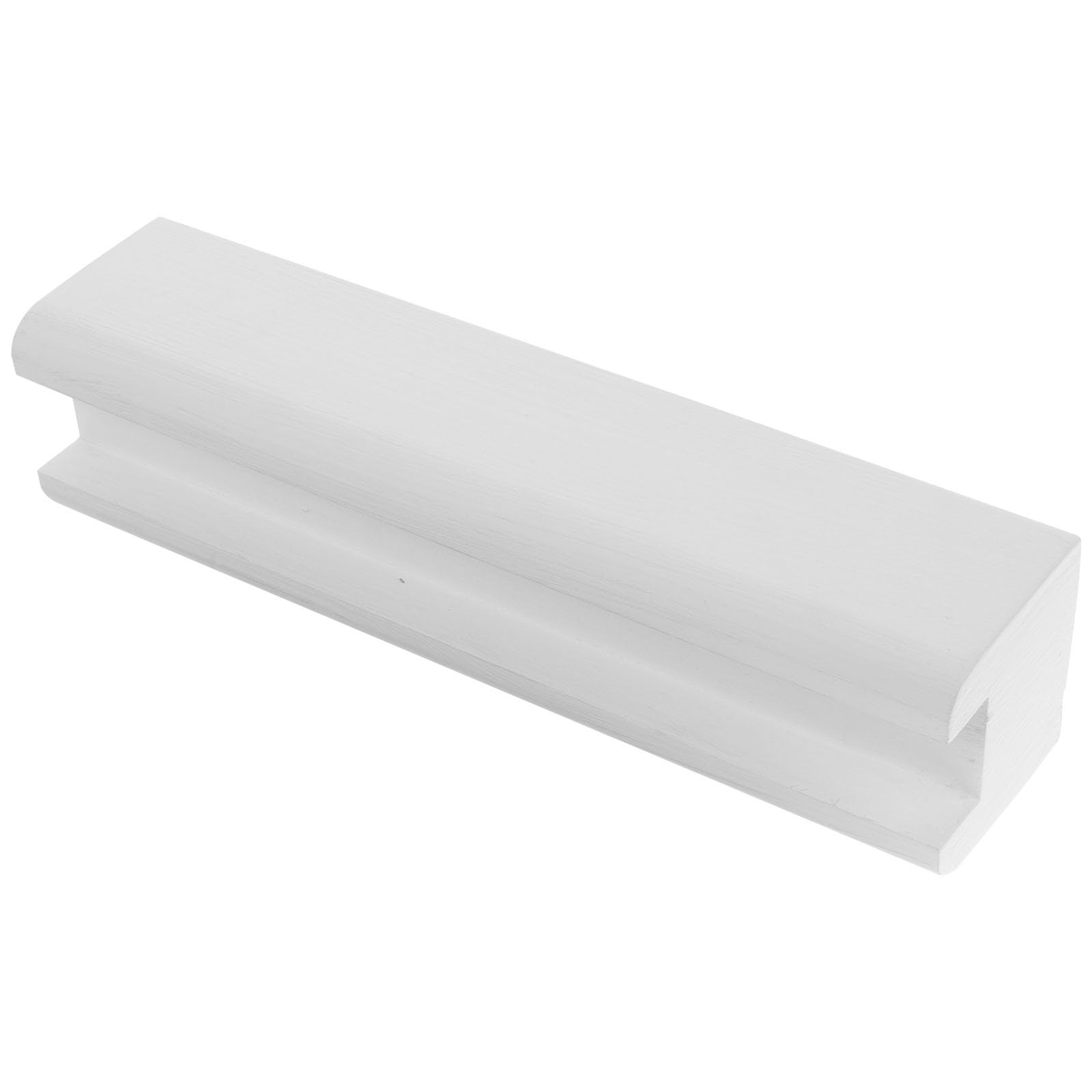 Support Sol Miroir Bois Blanc Idéal pour Bureau et Restaurant