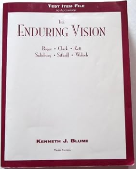 Test item file to accompany The enduring vision: A history of the American people