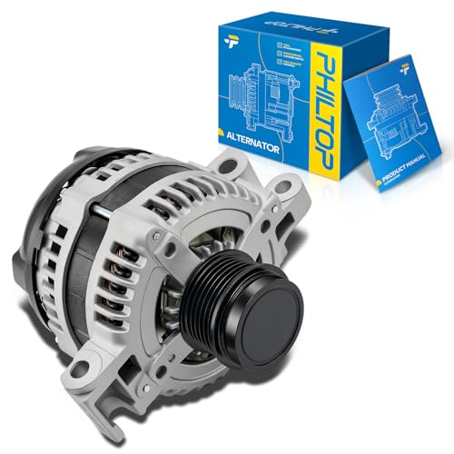 Image of PHILTOP New 11787N Alternator Compatible with Chevrolet 2012-2015 Camaro 3.6L, 140A Automotive Alternator