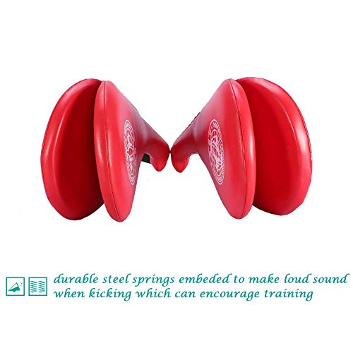 image for BREADEEP 2 Pack Taekwondo Kick Pads, Durable Kicking Target Pads for T