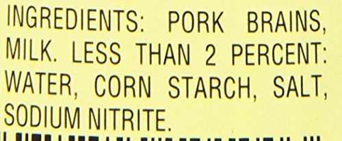 Rose Pork Brains with Milk Gravy 5 Ounce Cans (4 Cans Per Pack)