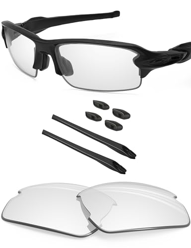 Image of BLAZERBUCK Replacement Lenses & Sock Kit for Oakley Flak 2.0 OO9295 Sunglasses