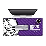 YouTheFan NCAA TCU Horned Frogs Logo Series Desk Pad