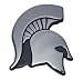 Michigan State University "Spartan Head Logo" Chrome Plated Premium Metal Car Truck Motorcycle NCAA College Emblem