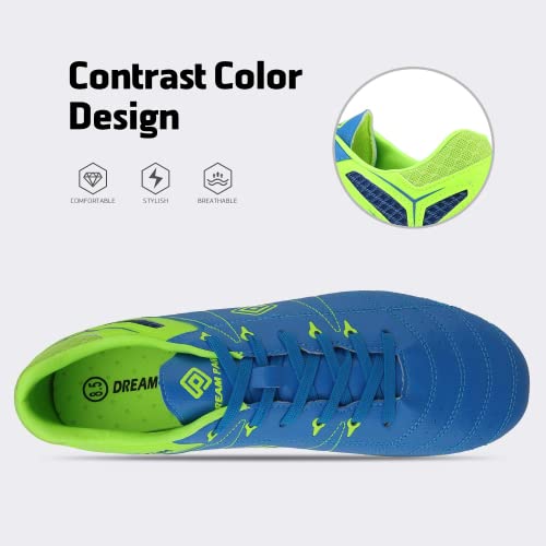 DREAM PAIRS Herren Fußballschuhe Stollen Spikes Cleats Jugen Trainingsschuhe Professionelle Outdoor Sport Football Schuhe - Image 3