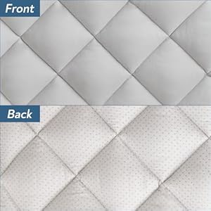Dog Crate Pad 2 Pack, Soft Dog Crate Mat with Anti-Slip Bottom, Machine Washable Kennel Pad, Crate Mats for Dog Cages, Dog Bed for Crate, Fits 24 Inch Dog Crate, Grey Dog Crate Pad 2 Pack, Soft Dog Crate Mat with Anti-Slip Bottom, Machine Washable Kennel Pad, Crate Mats for Dog Cages, Dog Bed for Crate, Fits 24 Inch Dog Crate, Grey