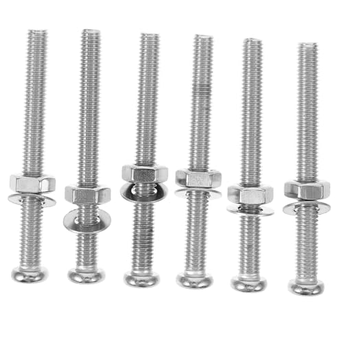 Tornillos de reemplazo para escalera de piscina 6 piezas miniatura 1