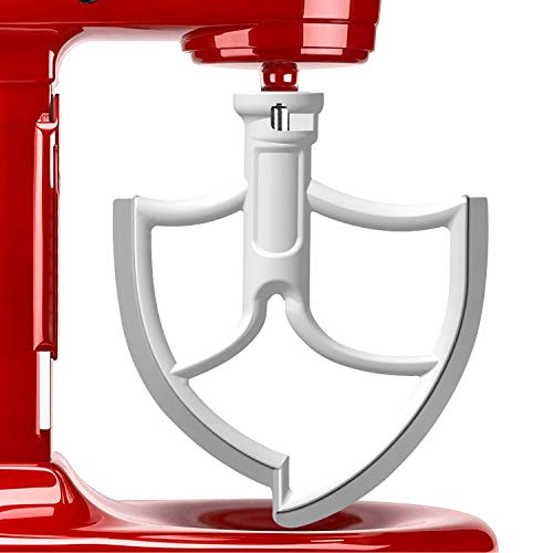 AIZARA 6 Quart Kitchenaid Mixer Attachments for KitchenAid 6 QT Bowl-Lift Stand Mixer, Flat Beater Flex Edge Beater for Kitchenaid Mixer 6 qt, Bowl Scraper Blade Paddle, Kitchenaid Mixer Accessory