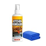 Grease Killer Spray, Greasekiller Grillreiniger, Backofenreiniger & KüChenreiniger, Gegen Eingebranntes Fett, Backofen Herdplatte Grill (50g)