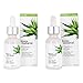 InstaNatural Vitamin C Serum with Hyaluronic Acid and Ferulic Acid, 2 Pack - Brightening and Anti-Aging Serum for Face