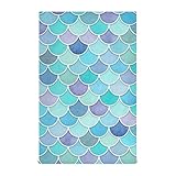 RPLIFE Küchenhandtücher mit niedlichen Meerjungfrauenschuppen, 71,1 x 45,7 cm, saugfähig,...