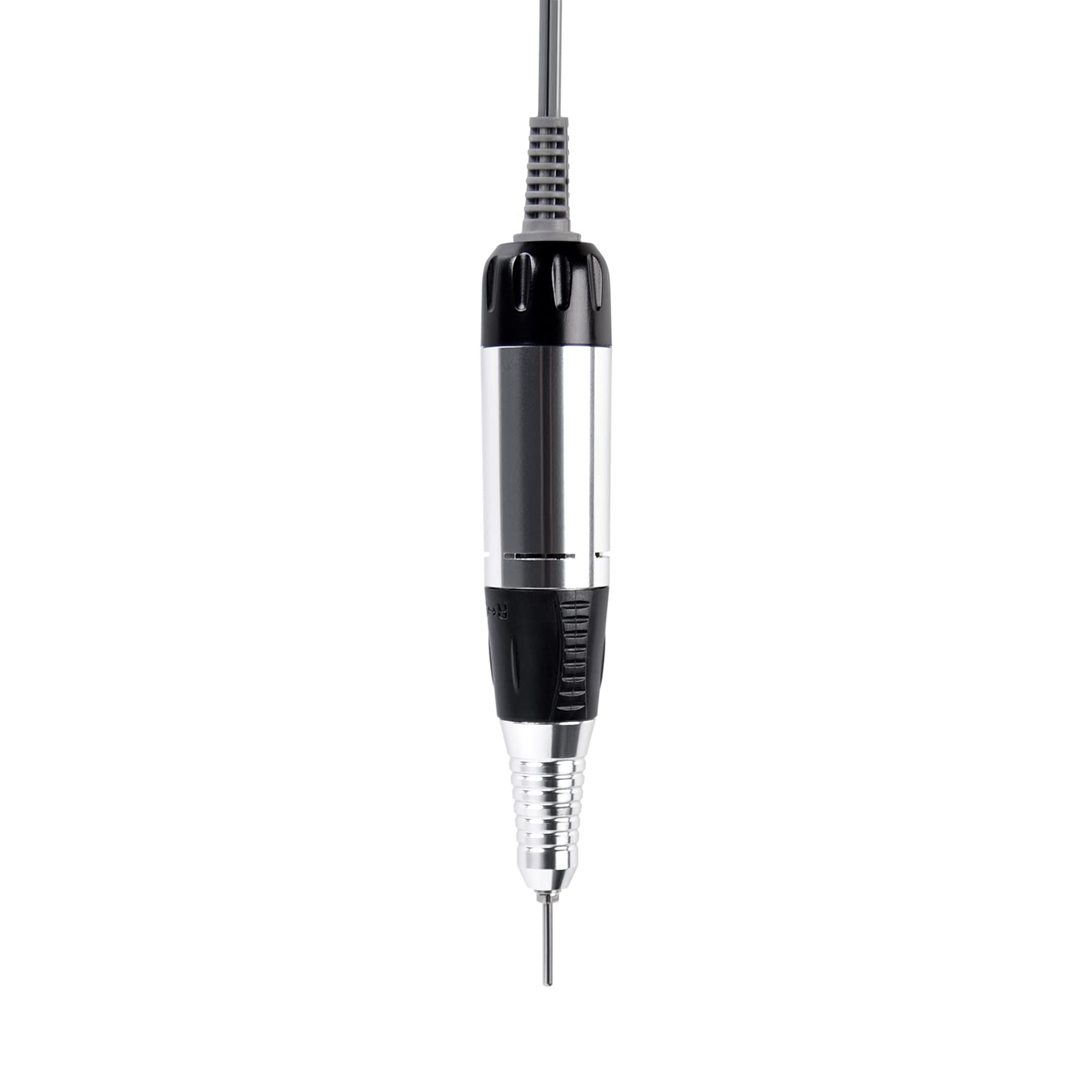 KADS Máquina de manicura eléctrica profesional para taladro de uñas, lima de pedicura, pulimento, forma de bolígrafo, herramienta acrílica, producto de cuidado de dedos de los pies (negro)