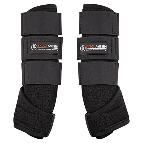 Guêtres respirantes Pro Mesh Flex BR avec coque souple et protectrice Noir L