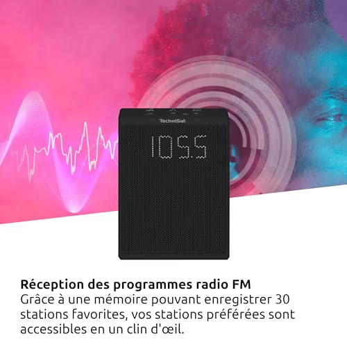 Radio FM prise murale compacte pour musique Bluetooth cuisine - 3