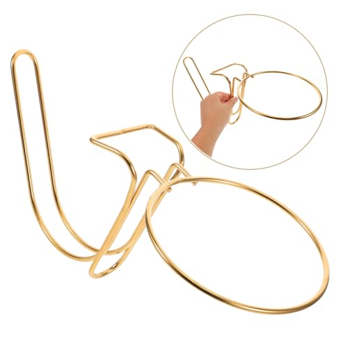 Support à seau à glace acier inoxydable porte-seau table fêtes doré - 7