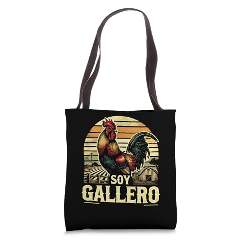 Rooster Chicken Gallero Cock Mexico Fighting Cocks Tote Bag