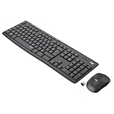 TECHNOLOGIE SILENT TOUCH : Logitech MK295: clavier et souris sans fil avec suivi optique avancé. La même sensation que vous tapiez ou cliquiez avec moins 90 % de bruit pour plus de concentration