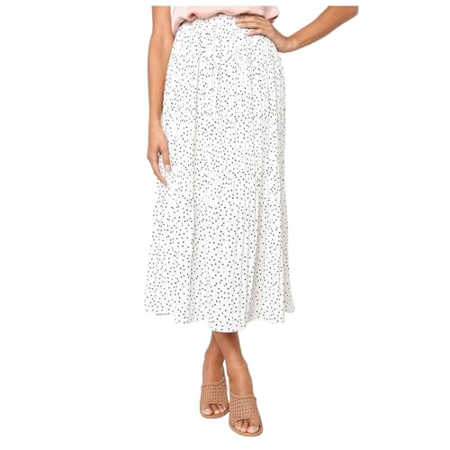 Demi-jupe ample tendance polyvalente style casual chic
