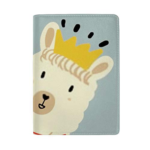 Étui pour passeport dinosaure jaune en simili cuir 6.5x4.5