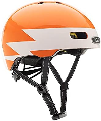 Nutcase, Little Nutty, Kids Bike Helmet with MIPS Protection System and Removable Visor, Lightnin' Gloss MIPS, Toddler