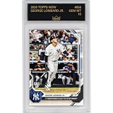 Graded 2026 Topps Now George Lombard Jr #656 1st Career Granny is Also 1st of '26 For Yankees New York Yankees Rookie RC Baseball Card HOFSM 10 Gem Mint