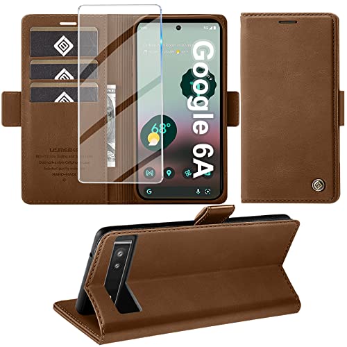 Housse Pixel 6A marron idéale pour visionner vos vidéos en voyage