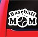Baseball Mom Decal Car Truck Bumper Window Sticker