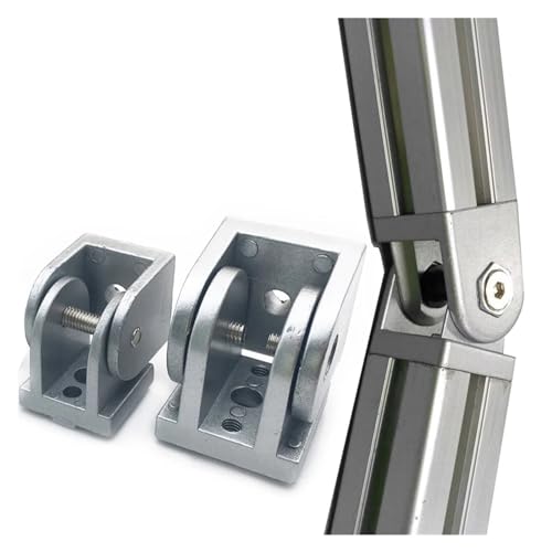 Charnière mobile 4040 profil aluminium connecteur joint pivotant flexible - 6