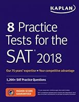 Algopix Similar Product 11 - 8 Practice Tests for the SAT 2018