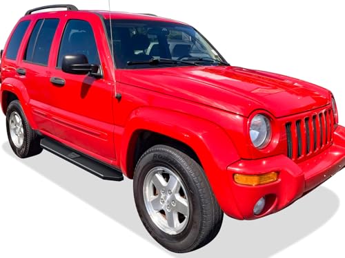 Estribos Tuxtreme 6-inch Black para Jeep Liberty 2002-2007 miniatura 2