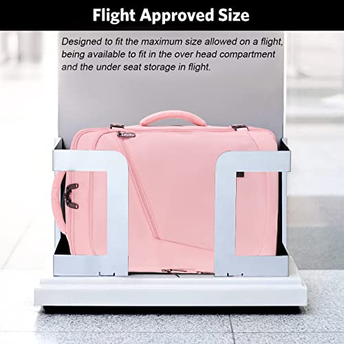 Matein Pink Travel Backpack For Women, Large Travel Backpack Airline Approved, Expandable Carry On Backpacks, 35L Convertible Suitcase, Weekender Back Pack For Hiking Sport Gym, Gift For Traveler #TOP5