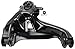 MOOG RK620300 Front Left Lower Suspension Control Arm and Ball Joint Assembly for Chevrolet Blazer