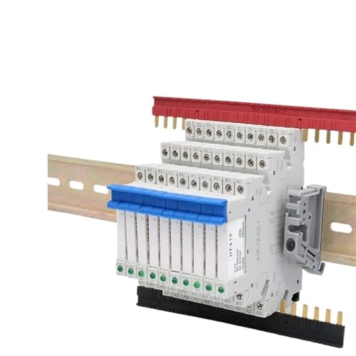 Relais sur Rail Din HF 41F résistant contre les pannes de signal dans les armoires étroites