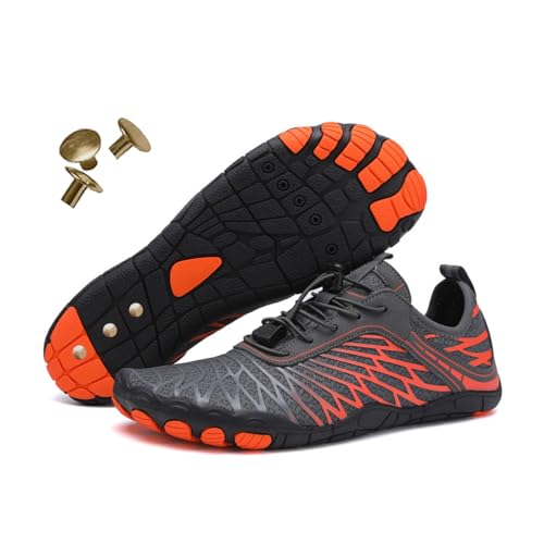 Image of Grounding Shoes with Copper, Barefoot Shoes Women Men, Wide Toe Box Hiking Barefoot Womens, Non-Slip Comfortable Breathable Water Shoes for Walking Running