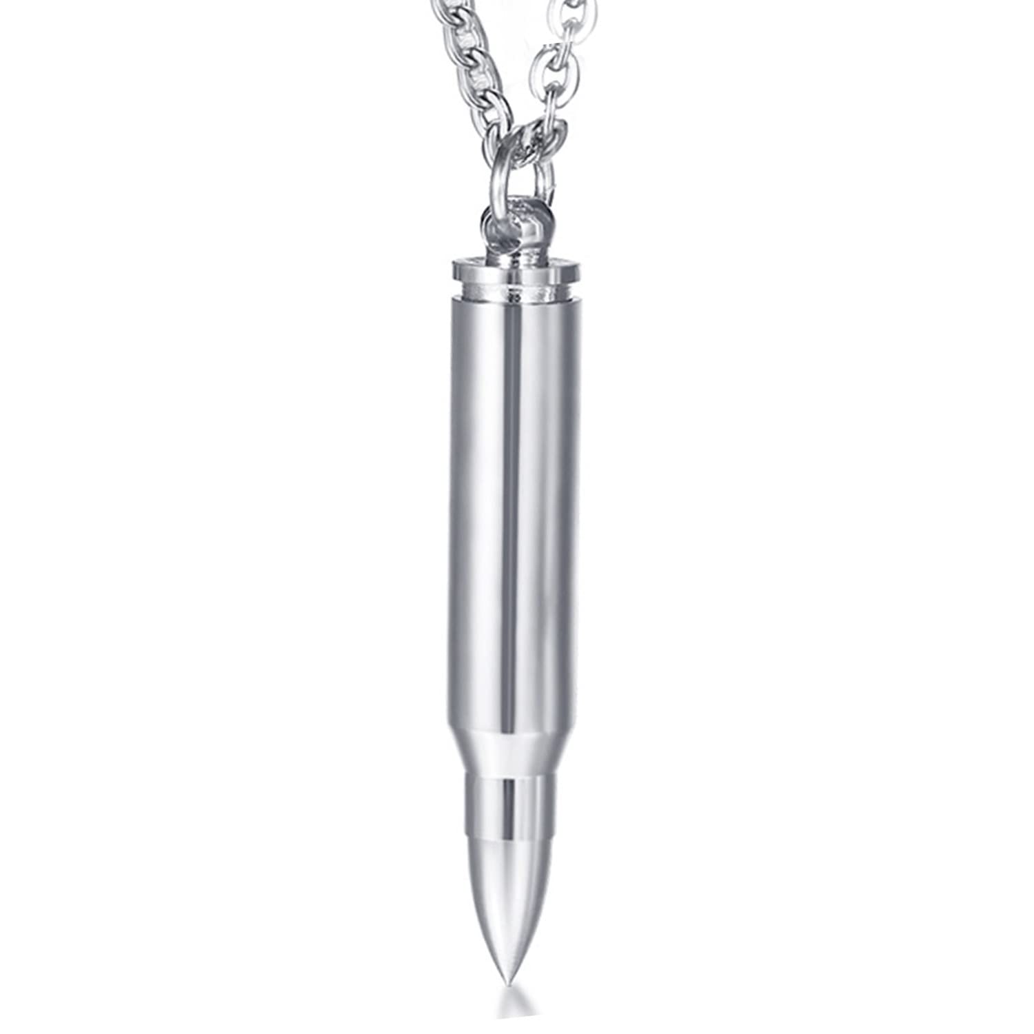See full amazon price history chart for Peora Silver Plated Titanium Stainless Steel Rifle Bullet Pendant Necklace for Men Boys|Rakhi Rakshabandhan Gift for Sister Bhabhi, Gifts for Women Peora Silver Plated Titanium Stainless Steel Rifle Bullet Pendant Necklace for Men Boys|Rakhi Rakshabandhan Gift for Sister Bhabhi, Gifts for Women (B07FLKHRK4) Amazon Price History, Amazon Price Tracker