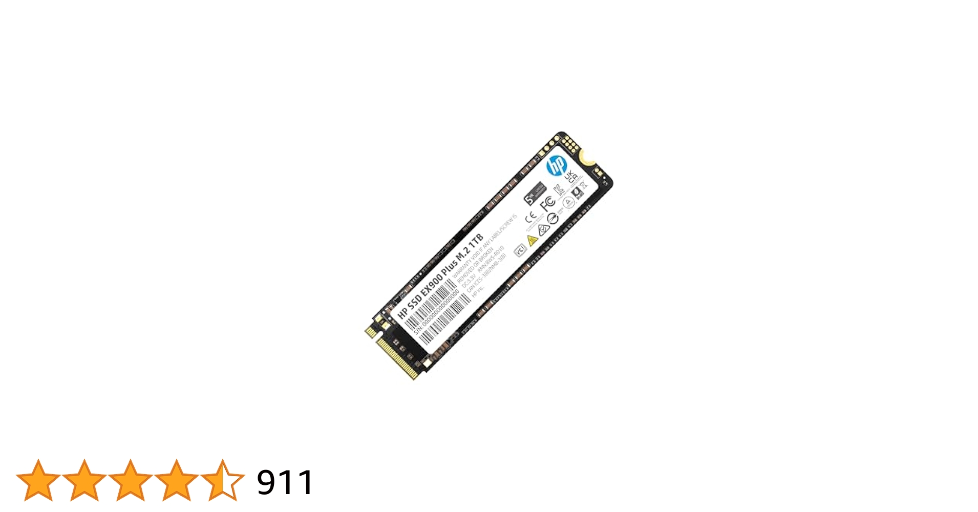 Amazon | HP EX900 Plus NVMe PCIe M.2 インターフェイスSSD