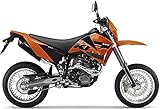 Made in Italy gpr 24.fune auspuff homologierte furore nero kompatibel mit ktm smc 660 2005 2006 mototopgun