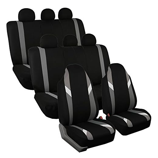 FH Group Modernistic Three-Row Covers