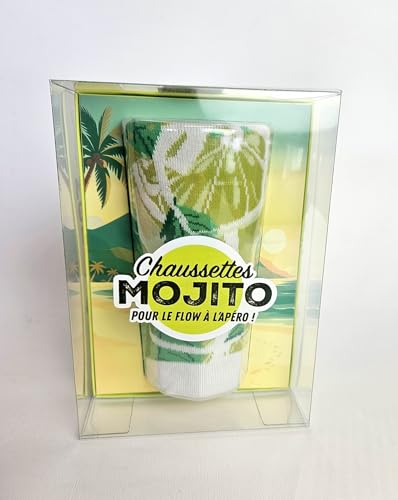 Funny Socks - Mojito: Pour le flow à l'apéro !
