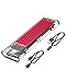 ORICO Transparent NVMe M.2 Enclosure Tool-Free USB3.1 Type-C Gen2 10Gbps to M.2 SSD Enclosure for Intel 660p/Samsung 970 EVO/Samsung970 Pro 2230/2242/2260/2280 PCIe NVMe M-Key SSD up to 2TB - Red