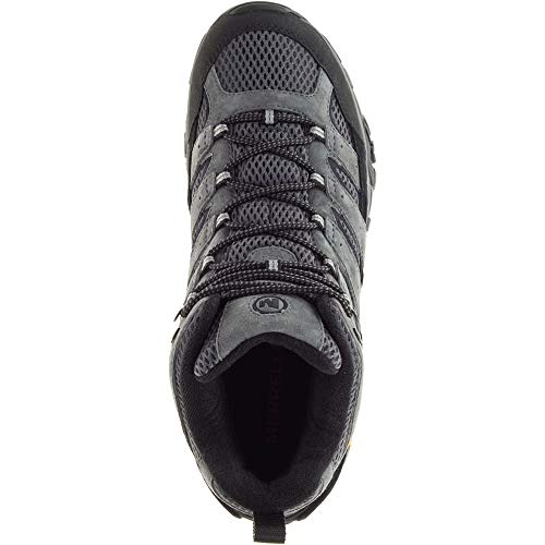 Merrell Merrell Men's Moab 2 Mid Waterproof Hiking Boot, Granite, 12 2E US