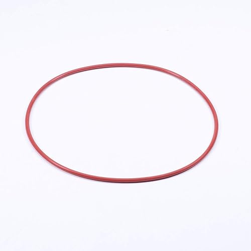 Miniatura 7 de Bettomshin Junta tórica de silicona de 6.5 pulgadas de diámetro exterior (ODxTHK) de 6.496 x 0.138 in (ODxTHK) VMQ para válvulas de compresor,