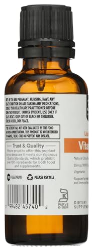 365 by Whole Foods Market, Vitamin D-3 Liquid Citrus Flavor 1000IU, 1 OZ - image 6