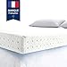 ViscoSoft - Surmatelas 160 x 200 Mémo, Surmatelas 160 x 200 memoire de Forme 5cm avec Aération Optimale et Mousse Haute Densité 50kg/m³, Housse Bambou Lavable, Surmatelas 160x200 Confort Moelleux