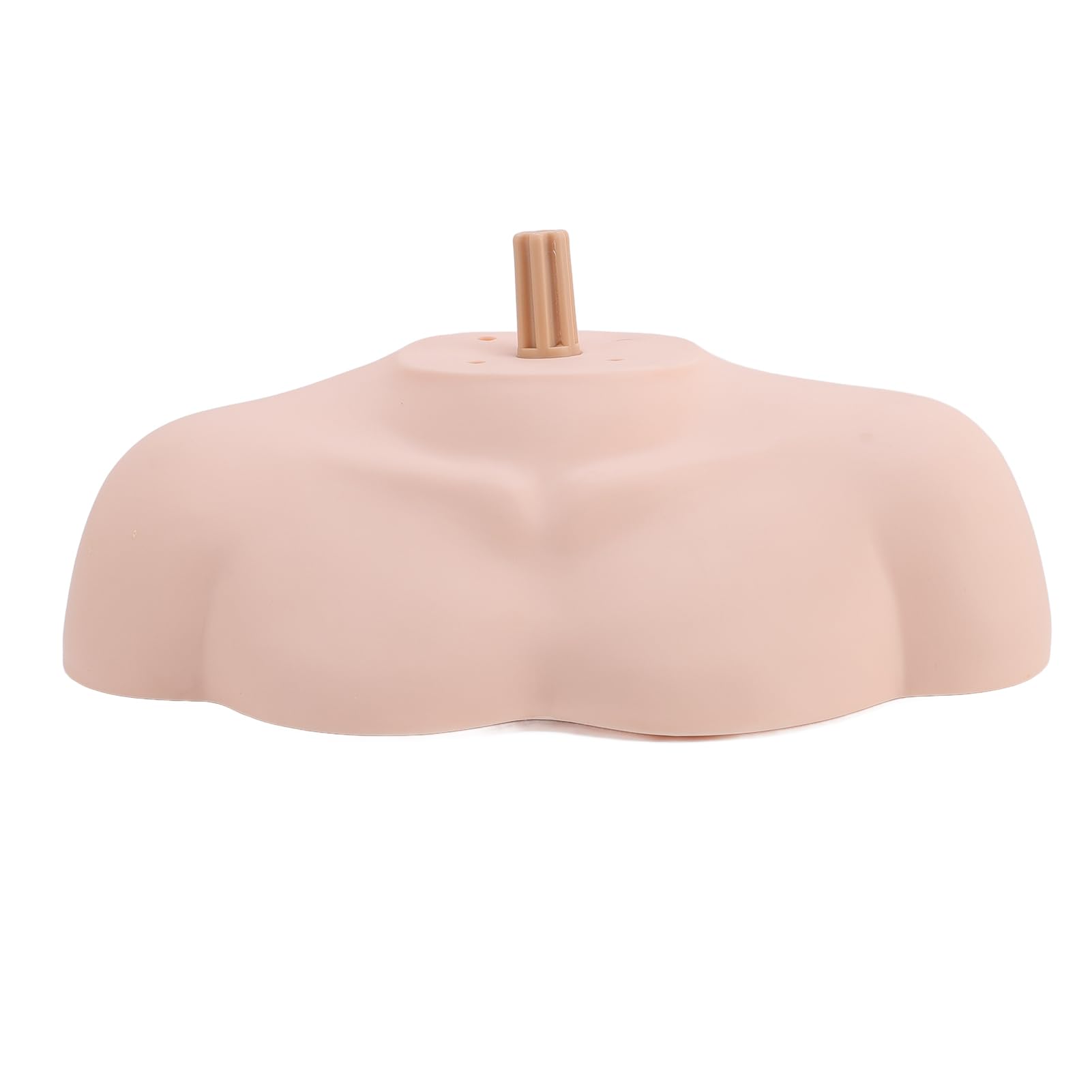 Support d'épaule de perruque Pilipane en PVC avec peau réaliste