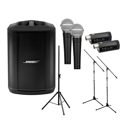 BOSE S1 Pro+ WL + SM58 ×2 Zbg |[^uPAVXe dr쓮\ {[Y