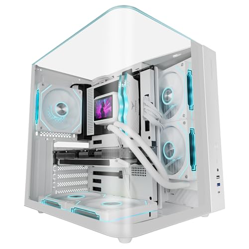 Boîtier ATX Mars Gaming MC-INFINIOLITE avec Verre Trempé Courbé Continu