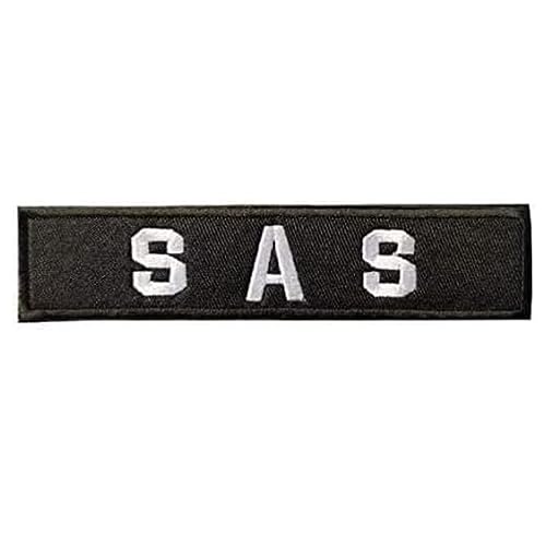 United Kingdom British Special Air Service SAS Flag Embroidery Patch Military Who Dares Wins Tactical Morale Badges Armband Emblem Applique Hook Patches