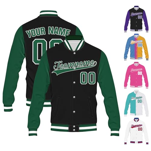 Custom Varsity Baseball Jacket for Men Women Personalized Letterman Jackets Design your own Sports Bomber Jacket
