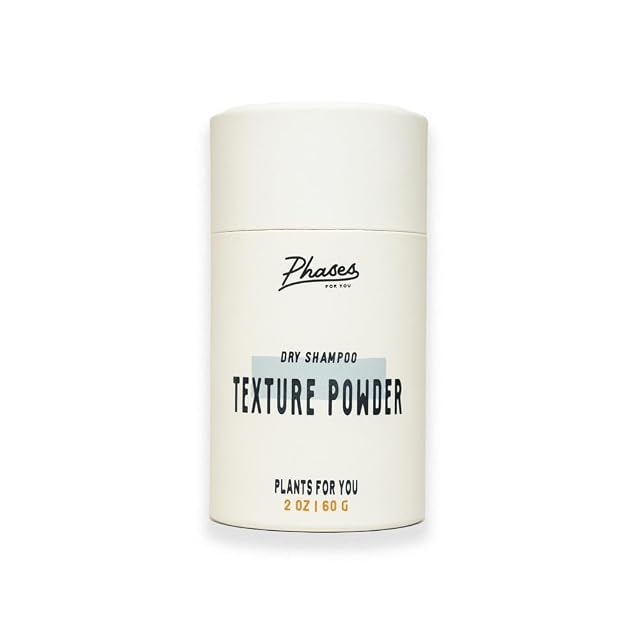 Texture Powder - Premium Plant Based Mens Hair Texture Powder Dry Shampoo - High Hold Matte Finish -